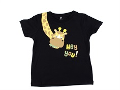 Name It black giraffe t-shirt